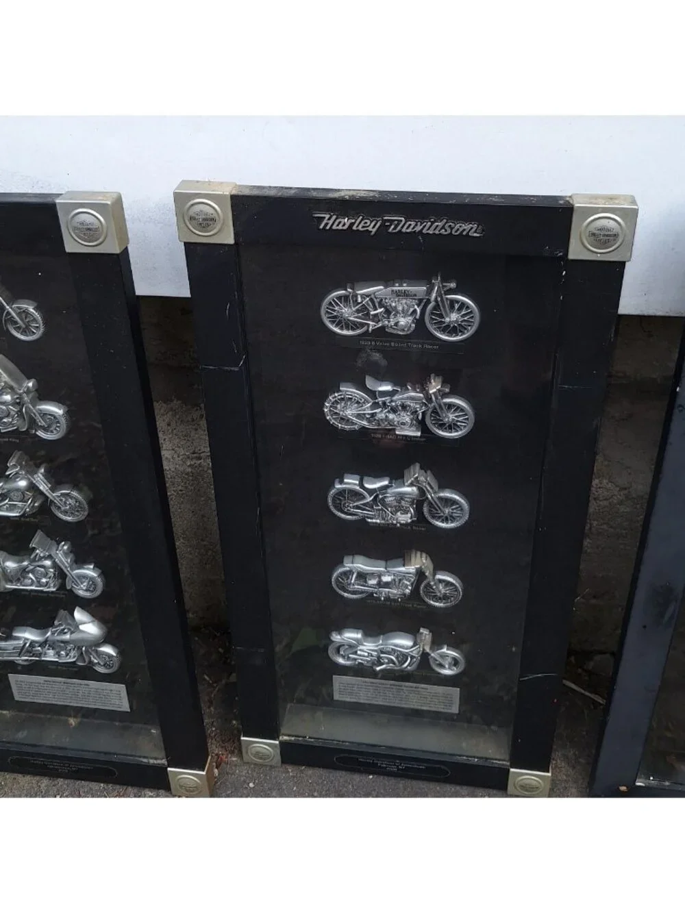 harley davidson shadow box dealership display edison Three 1990s-2008